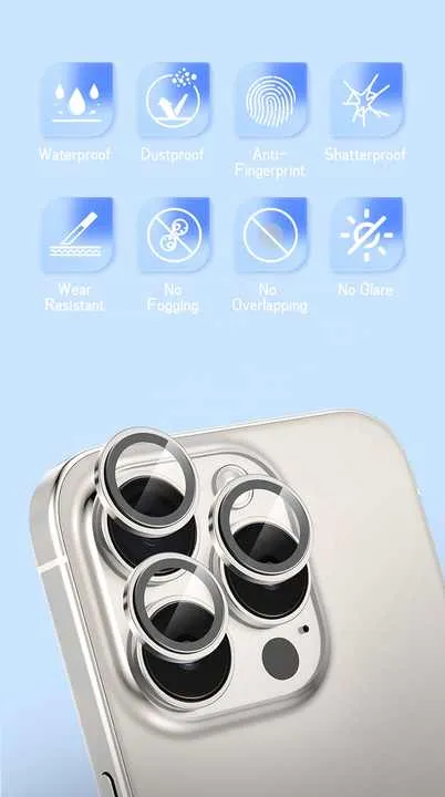 كاميرا مضادة للوهج 14 15 pro max من الزجاج المقسى ، كاميرا iphone 13 Anti-glare camera 14 15 pro max tempered glass, iphone 13 camera