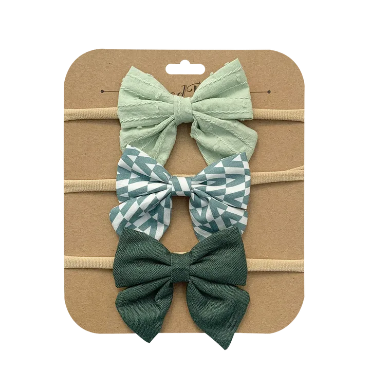 القطن الكتان الشعر شرائط للشعر النايلون عقال ل  . Cotton Linen Hair Ribbons Nylon Hairbands f