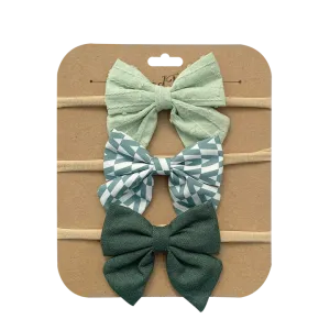 القطن الكتان الشعر شرائط للشعر النايلون عقال ل  . Cotton Linen Hair Ribbons Nylon Hairbands f