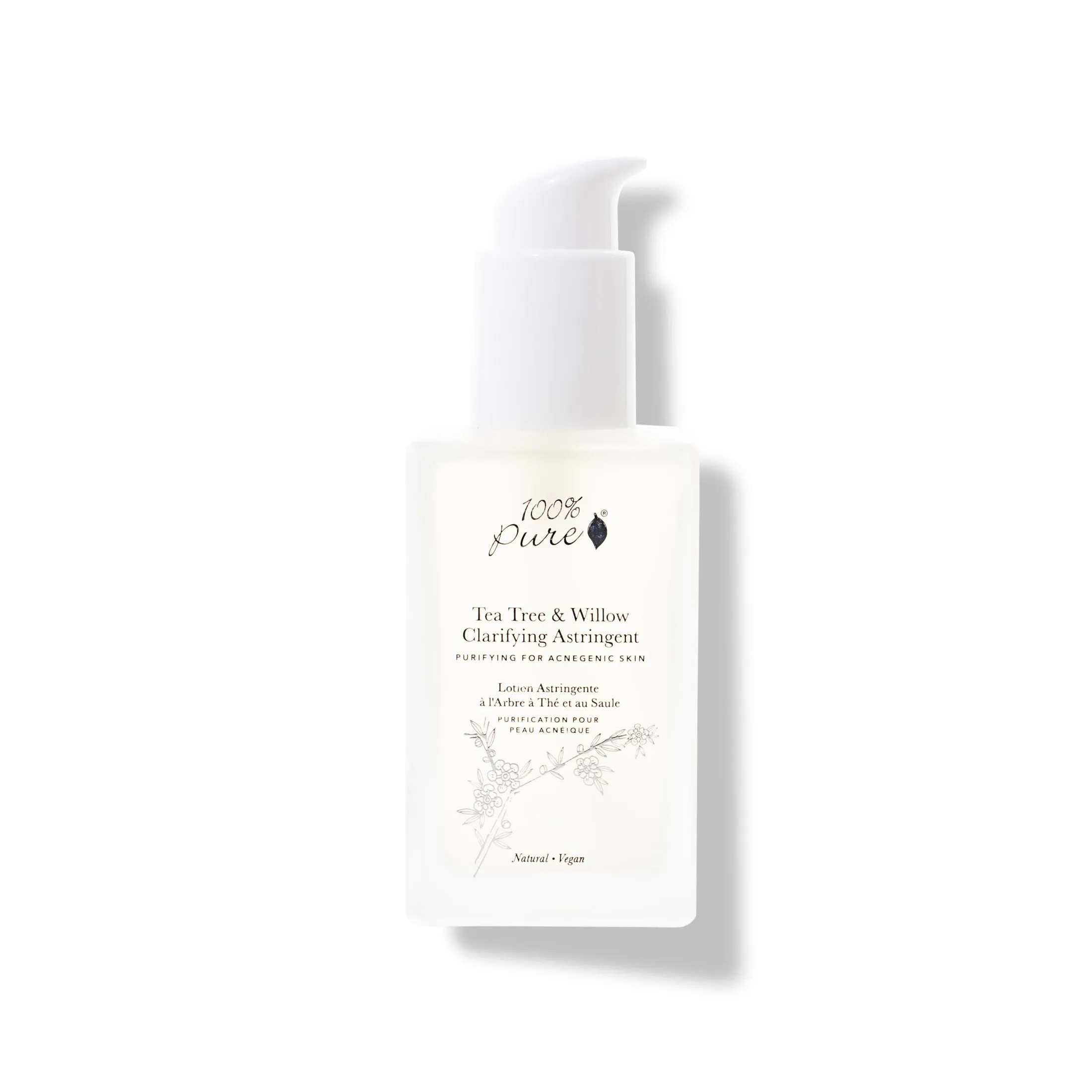 100% PURE - Tea Tree & Willow Clarifying Astringent
