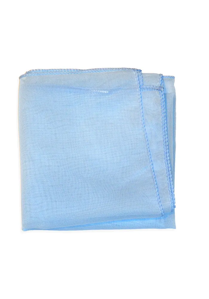 50's Style Retro Neck & Hair Scarf - Baby Blue