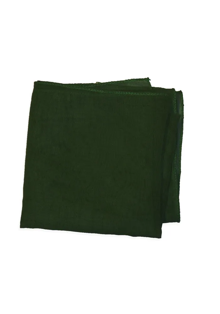 50's Style Retro Neck & Hair Scarf -Hunter Green