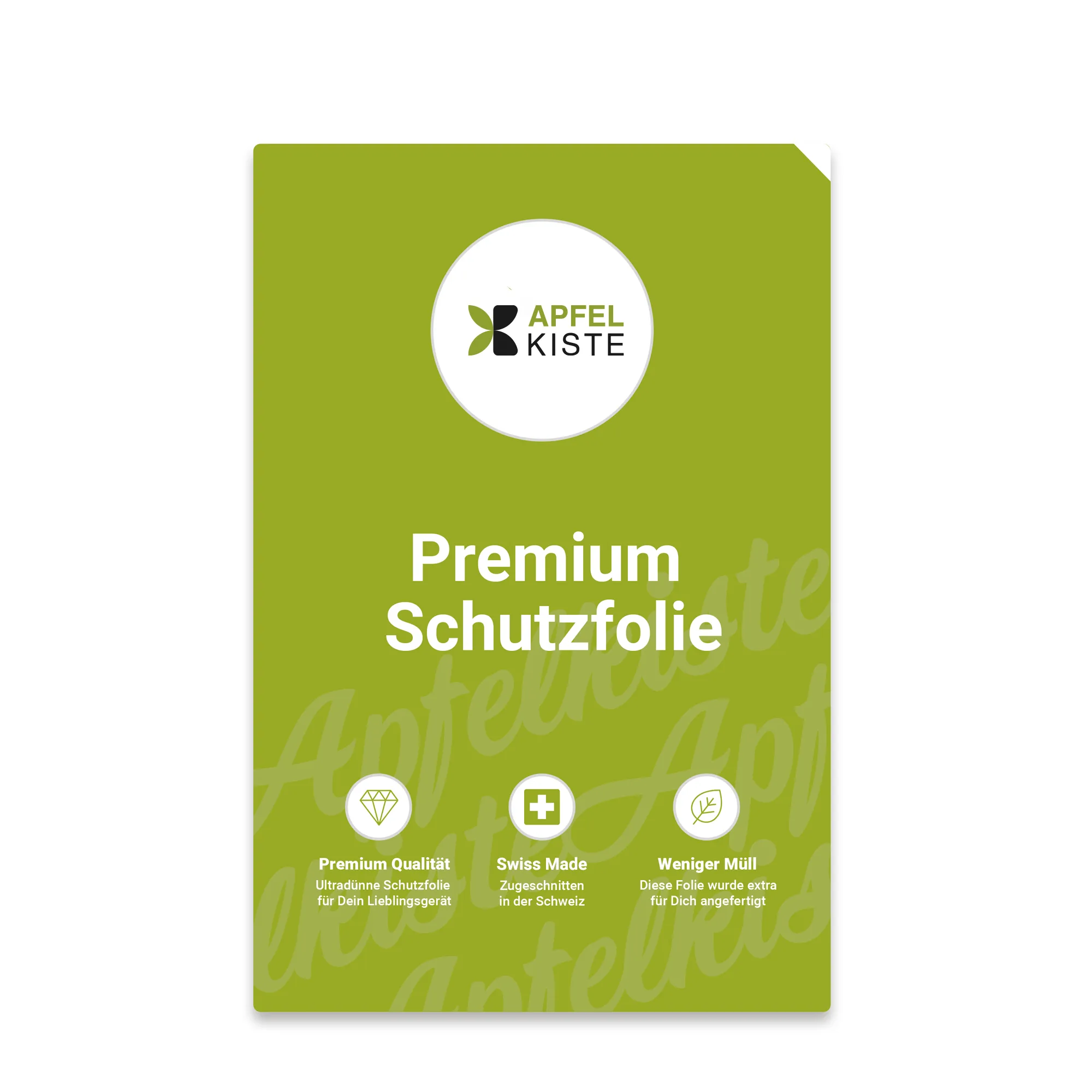 Apfelkiste - (Set of 2) iPhone 4S Paper-Feel Anti-Glare Protective Film Swiss Made (Case Friendly)