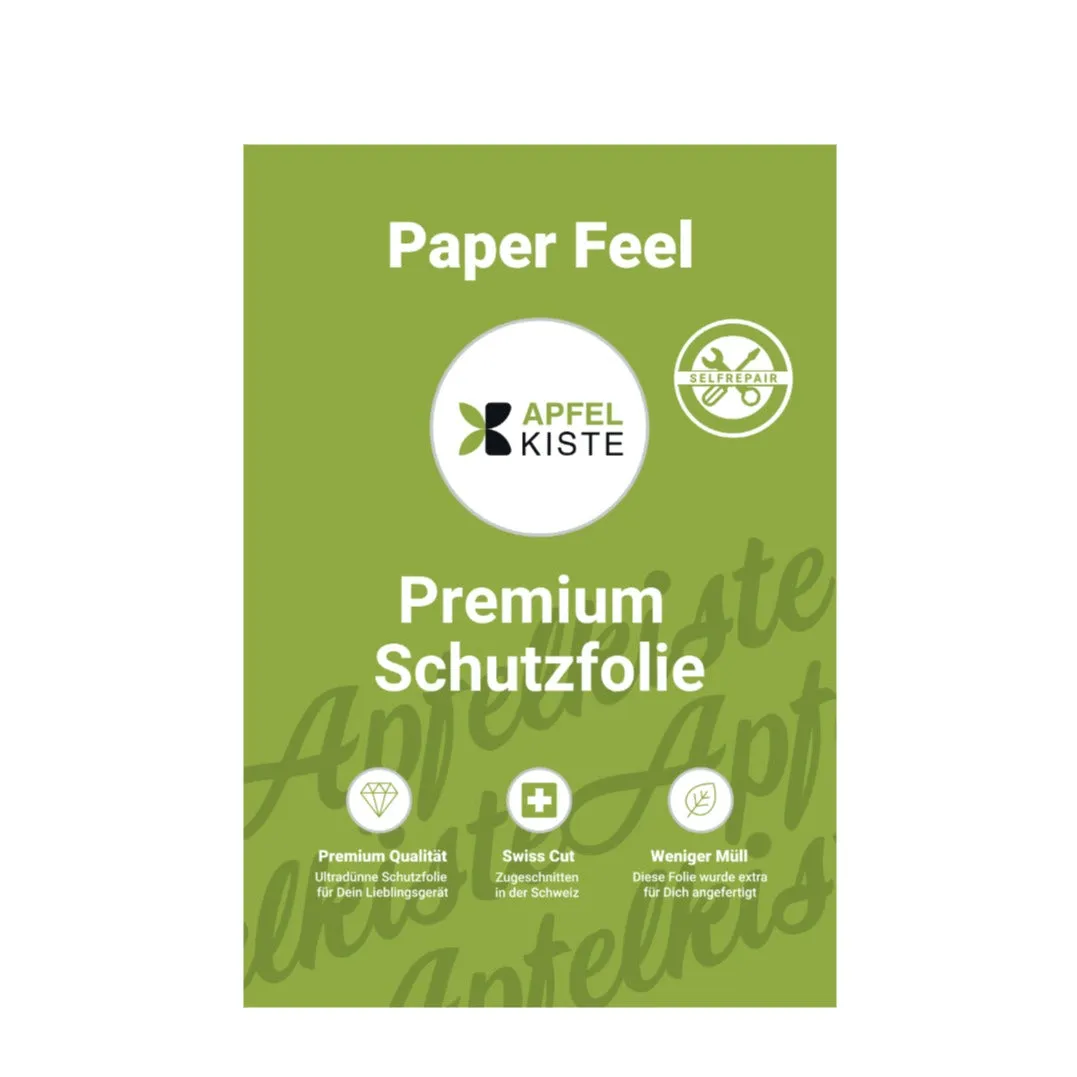 Apfelkiste - (Set of 2) Oppo A53s Paper-Feel Anti-Glare Self Repair Protective Film Swiss Made (Case Friendly)