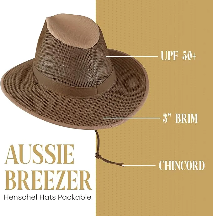 Aussie Breezer with Mesh Hat - Earth