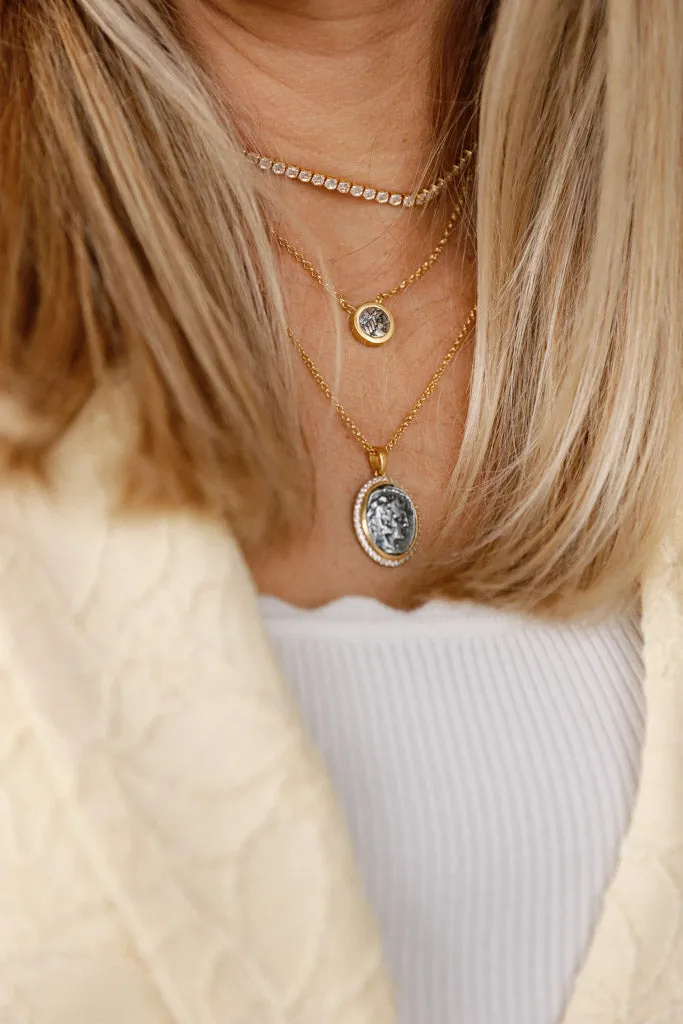 Ava Tennis Necklace