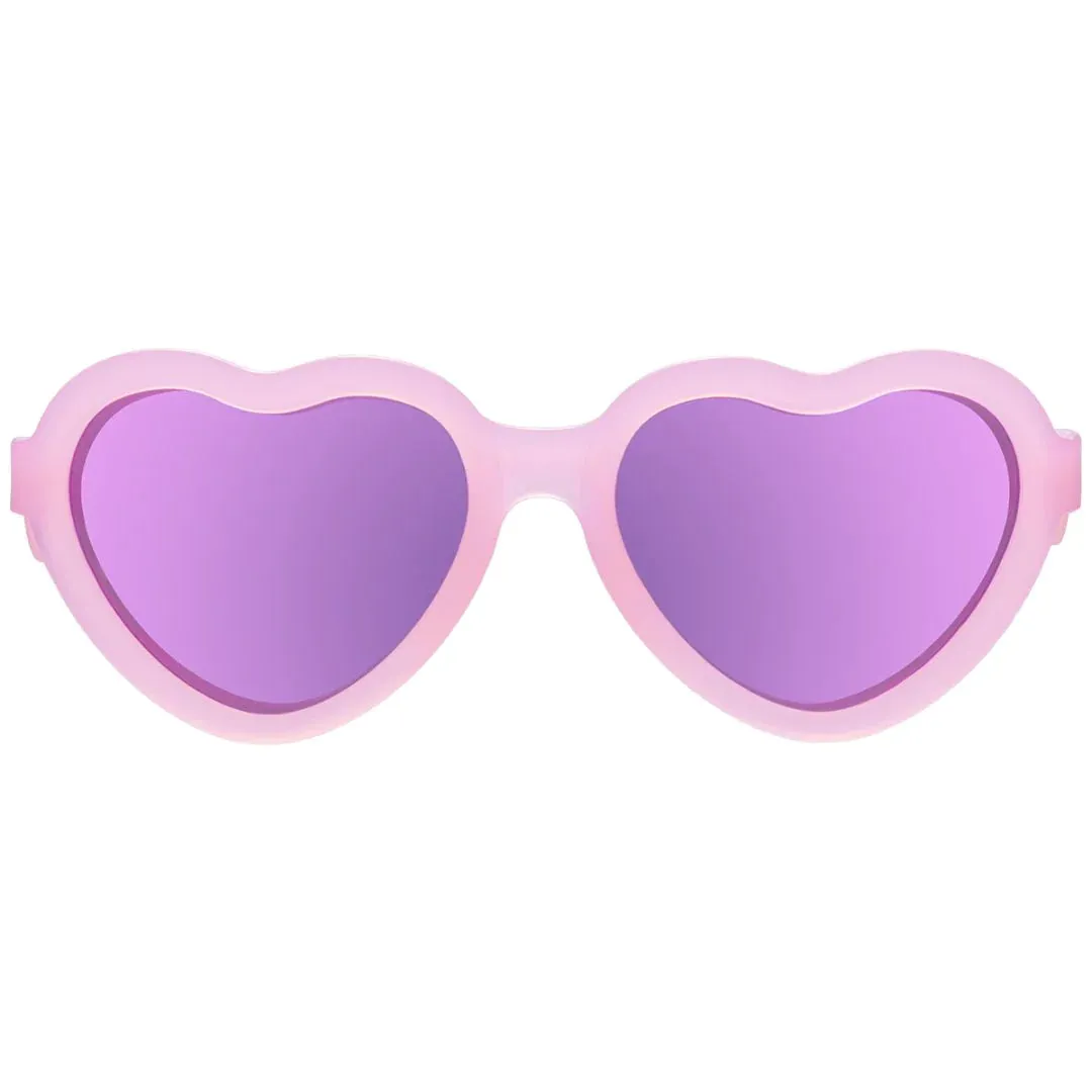 Babiators Polarized Hearts Frosted Pink
