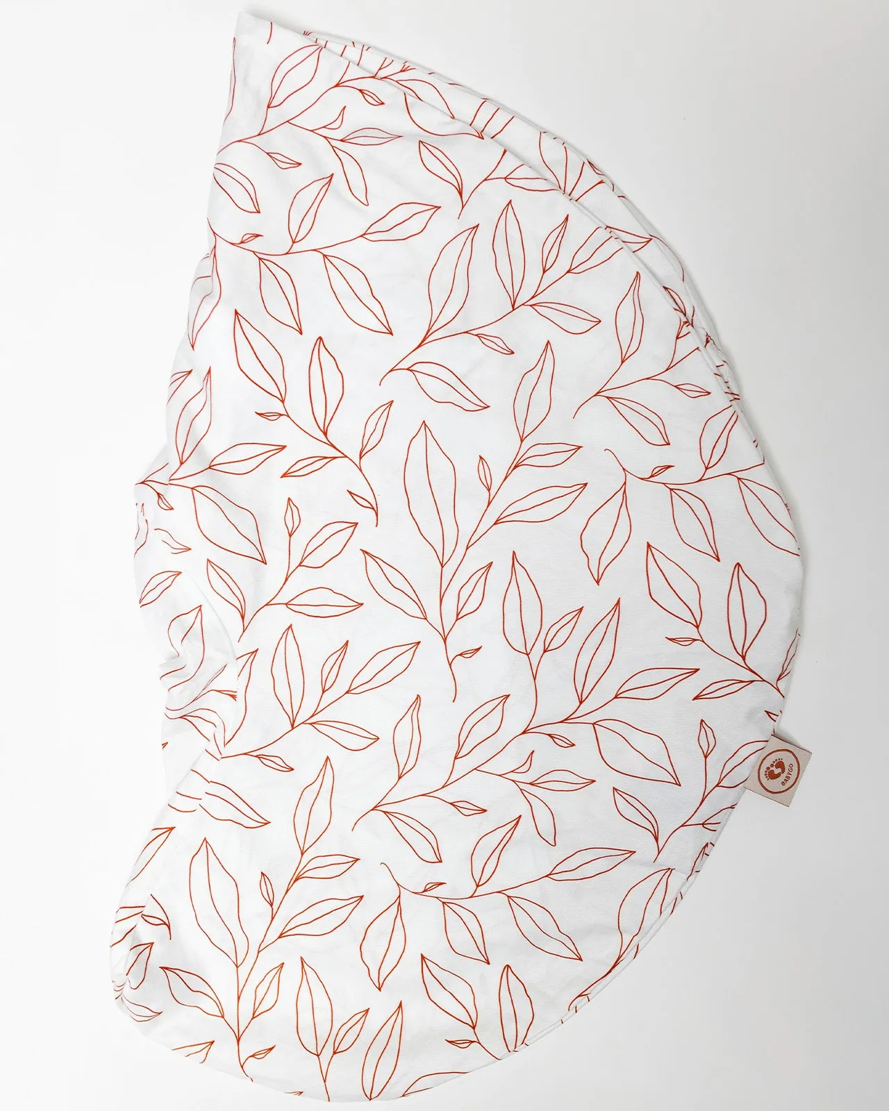BABYGO® Orange Leaf Nursing Pillow Cover