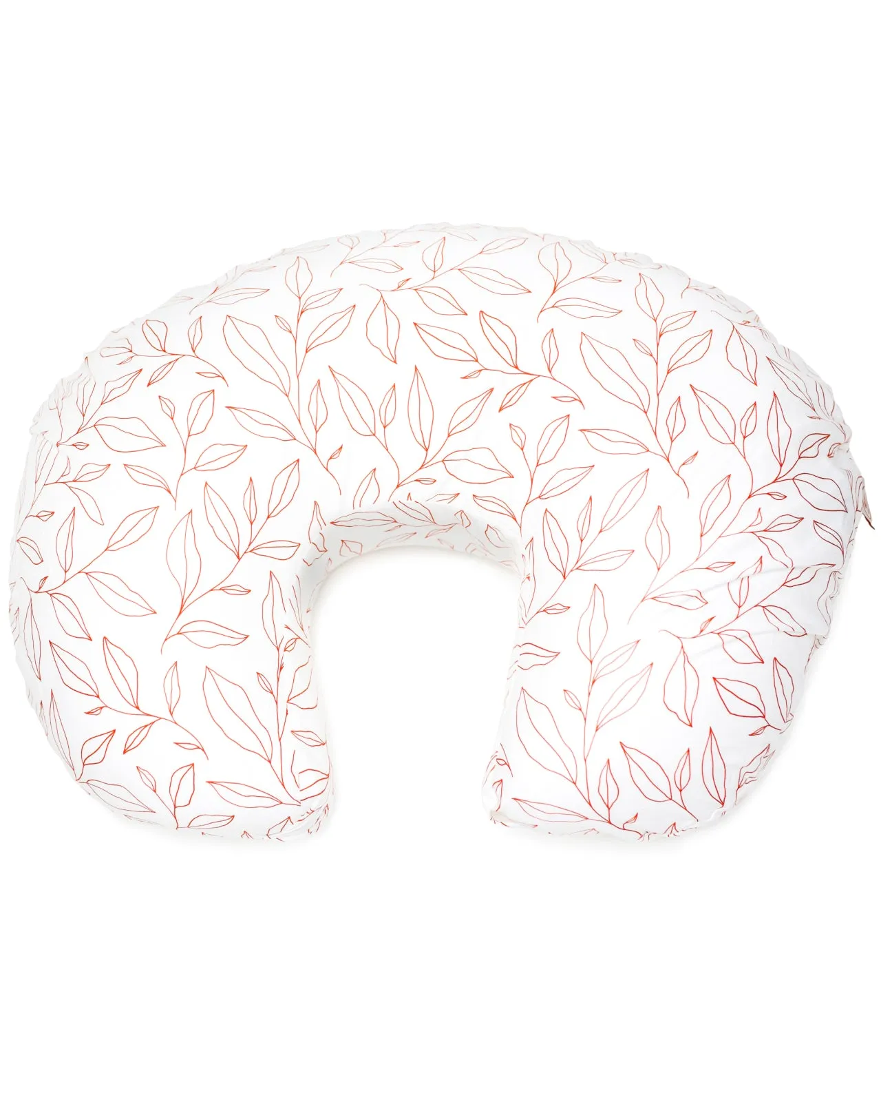 BABYGO® Orange Leaf Nursing Pillow Cover