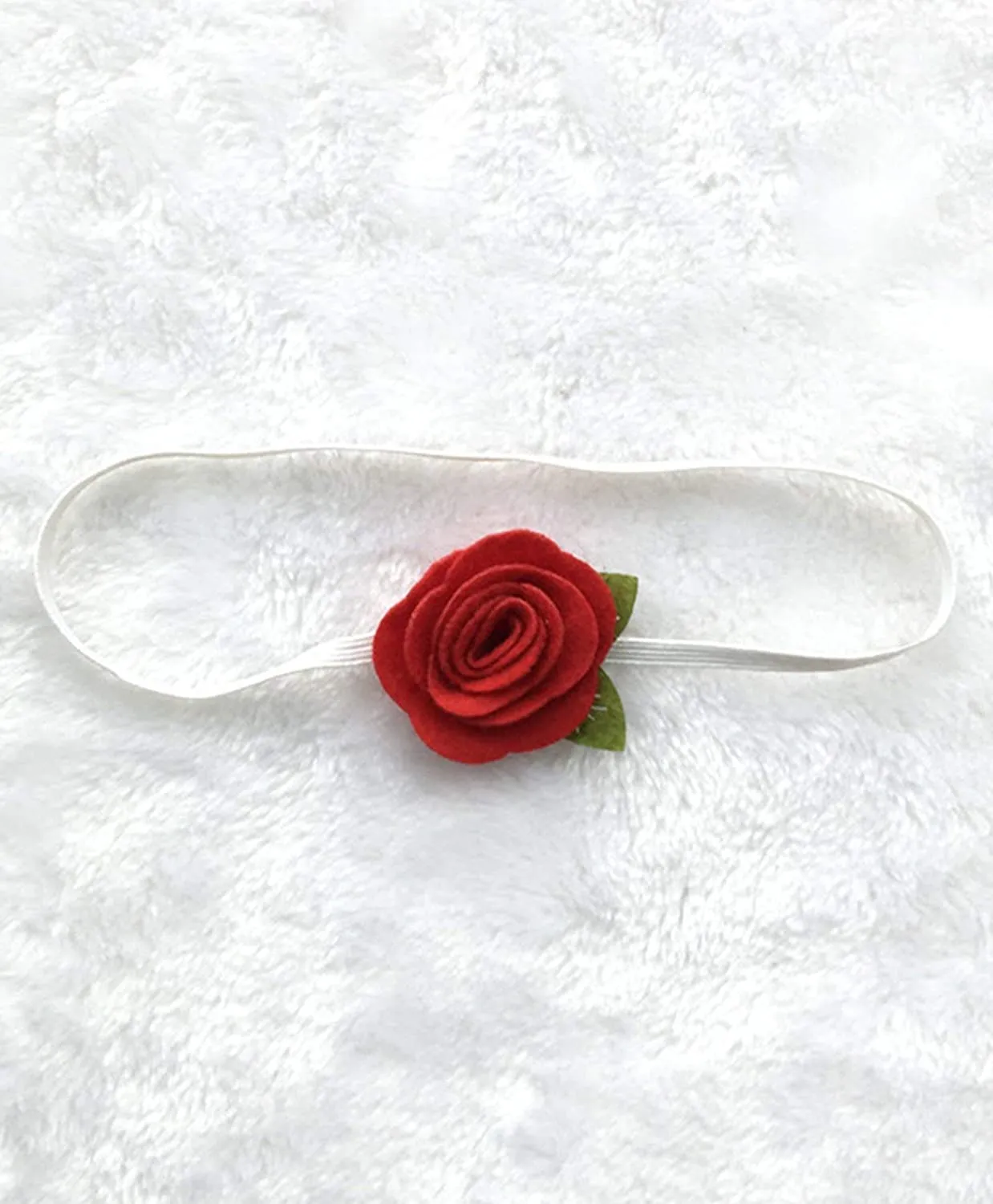 Babymoon Flower with Leaf Hairbands Headbands