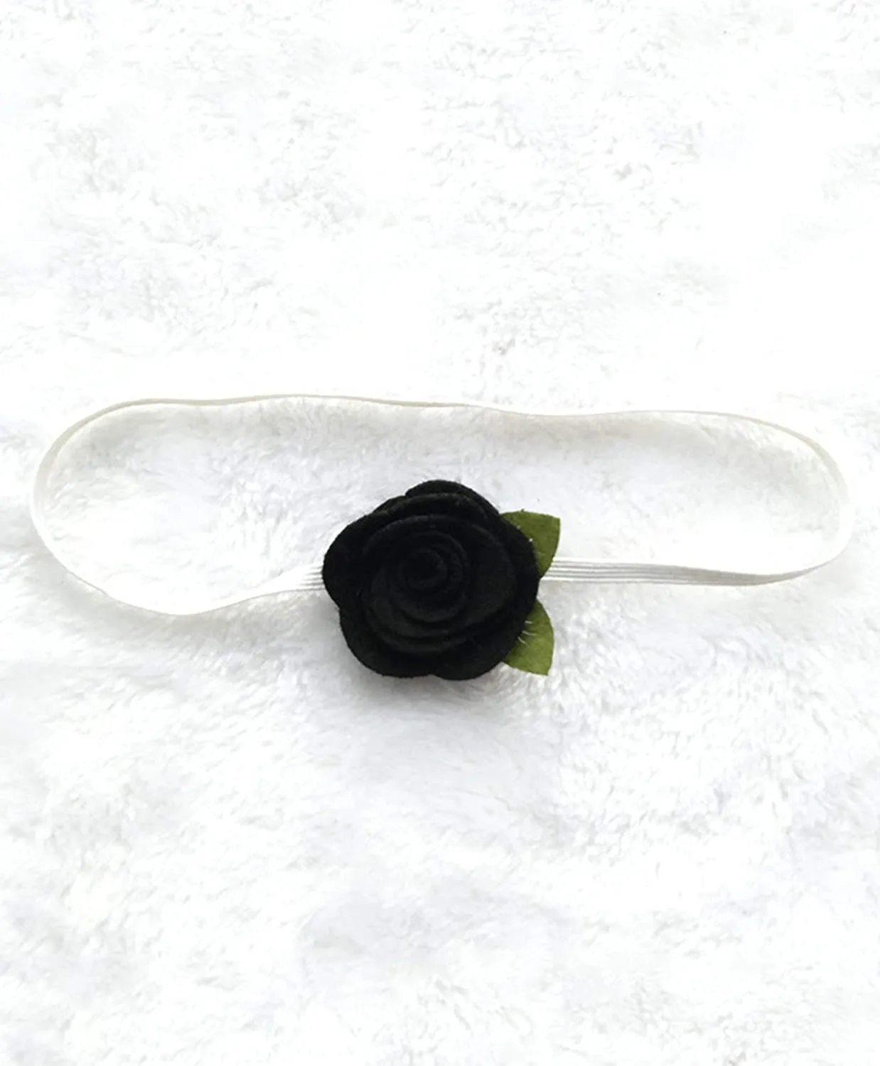 Babymoon Flower with Leaf Hairbands Headbands