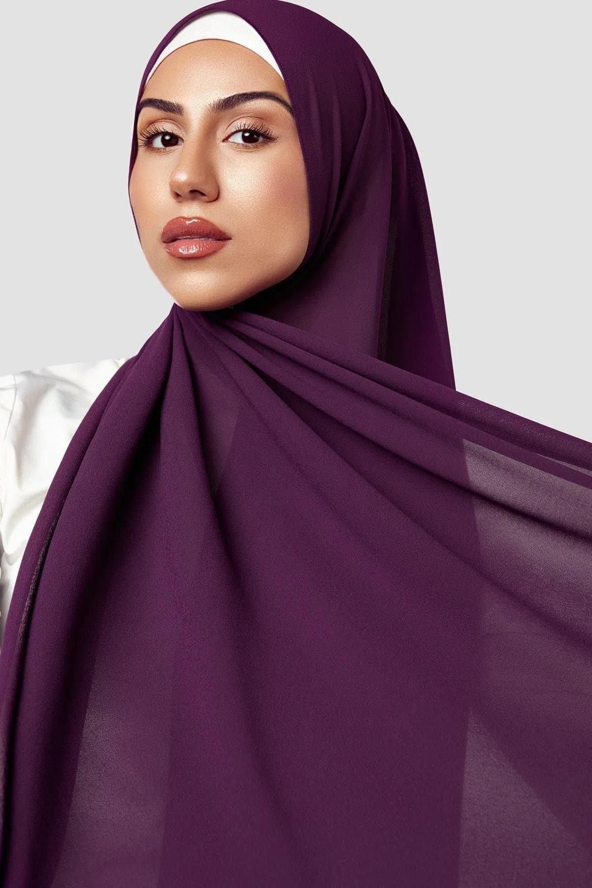 Basic Luxe Chiffon Hijab- Latifa