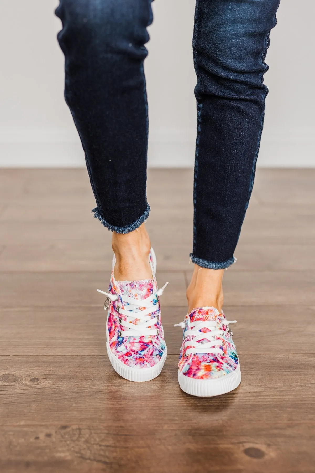 Blowfish Fruit Sneakers- Hot Pink Milkyway