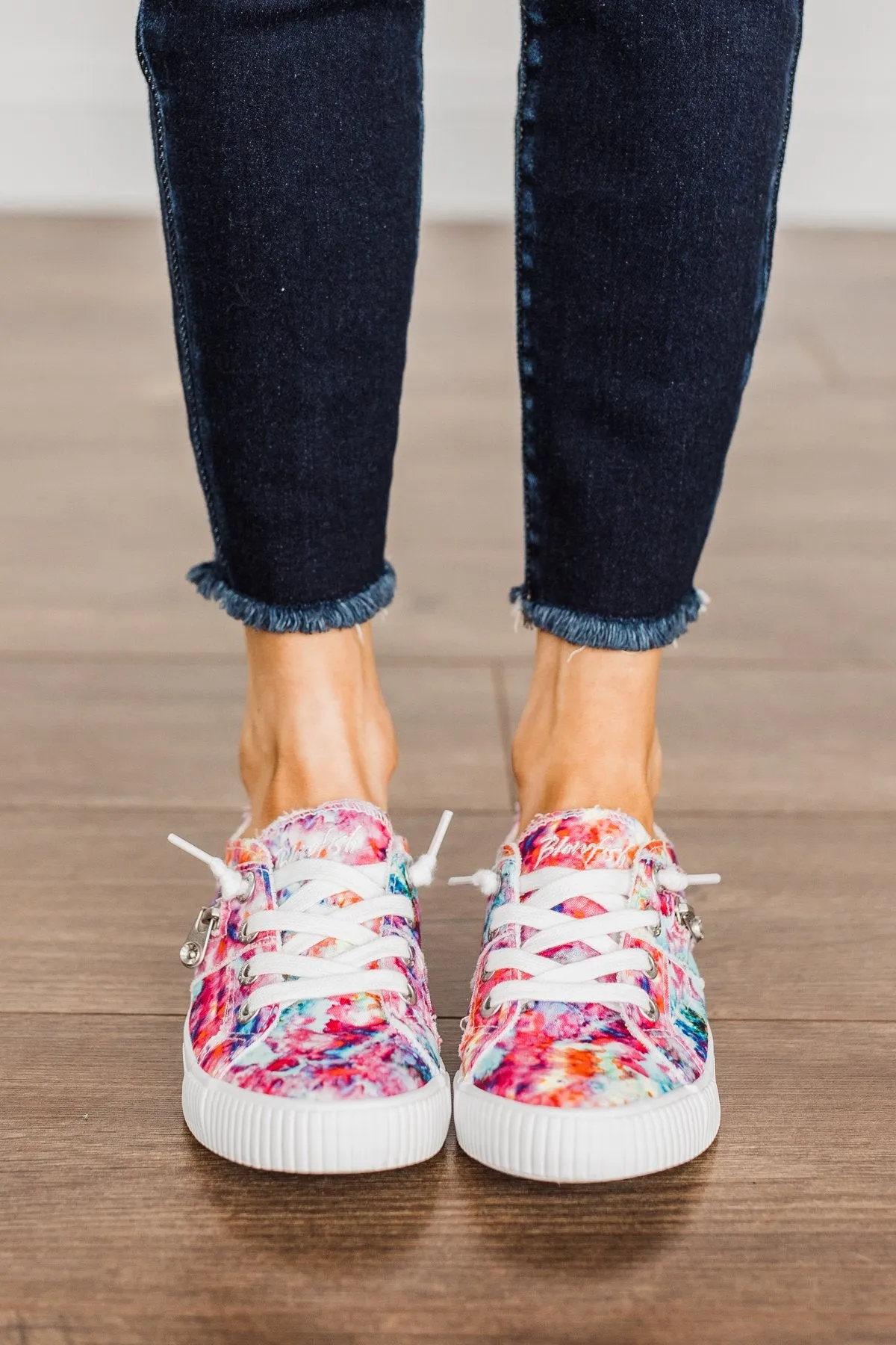 Blowfish Fruit Sneakers- Hot Pink Milkyway