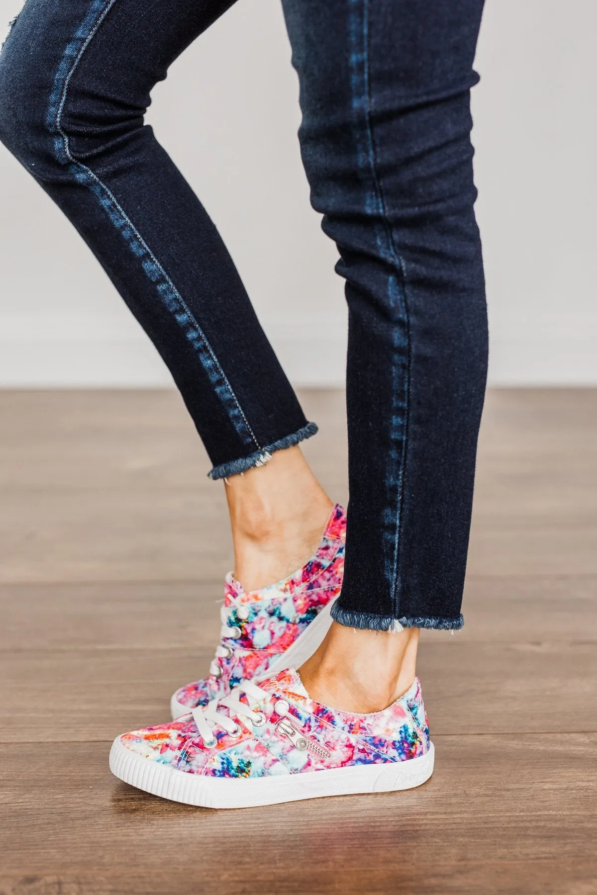 Blowfish Fruit Sneakers- Hot Pink Milkyway