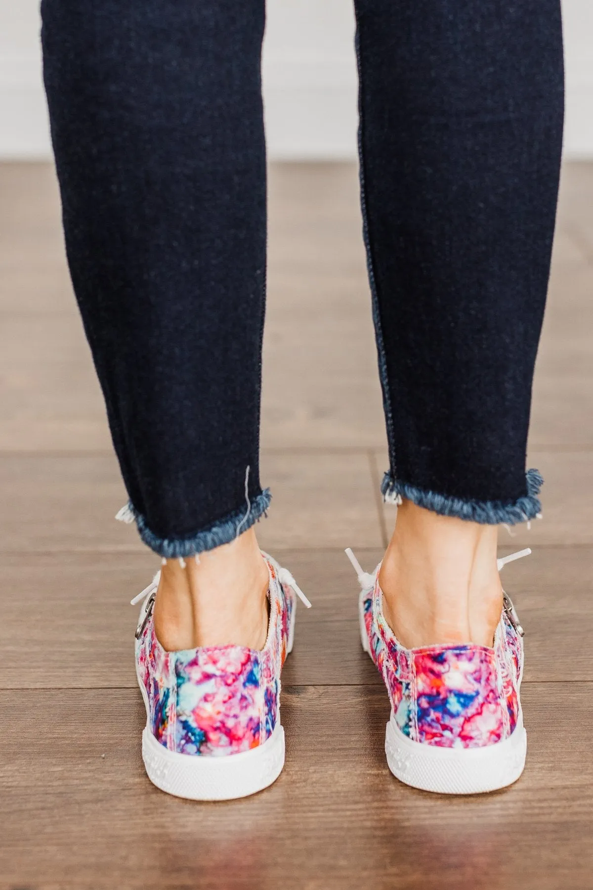 Blowfish Fruit Sneakers- Hot Pink Milkyway