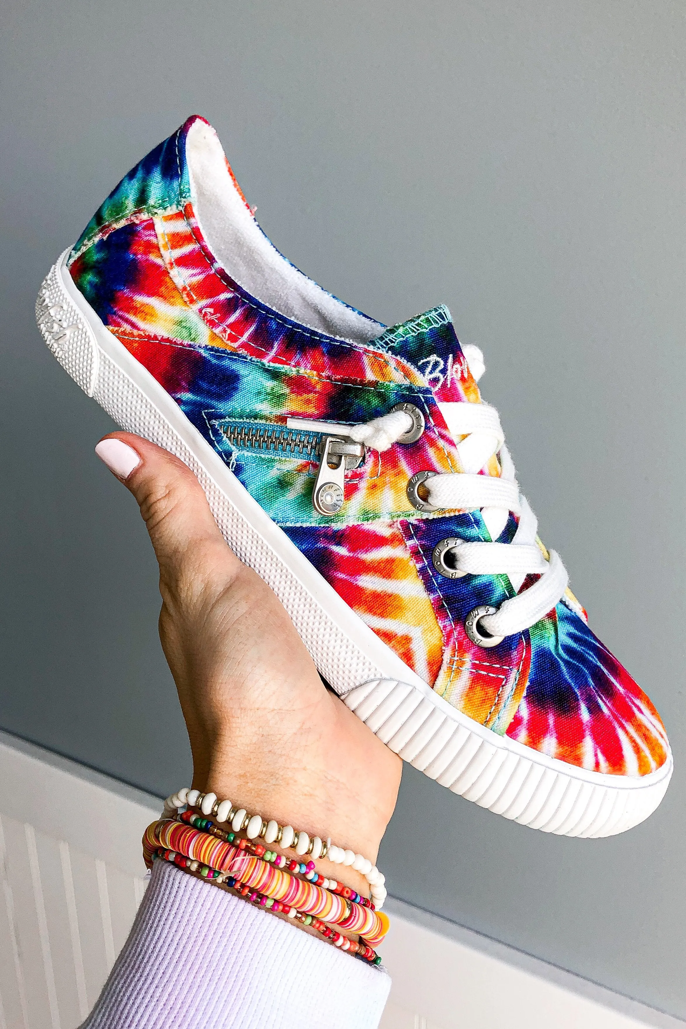 Blowfish Fruit Sneakers- Rainbow Tie Dye