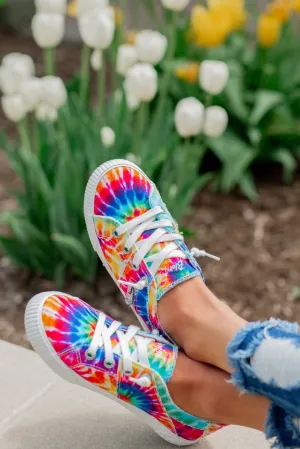 Blowfish Fruit Sneakers- Rainbow Tie Dye
