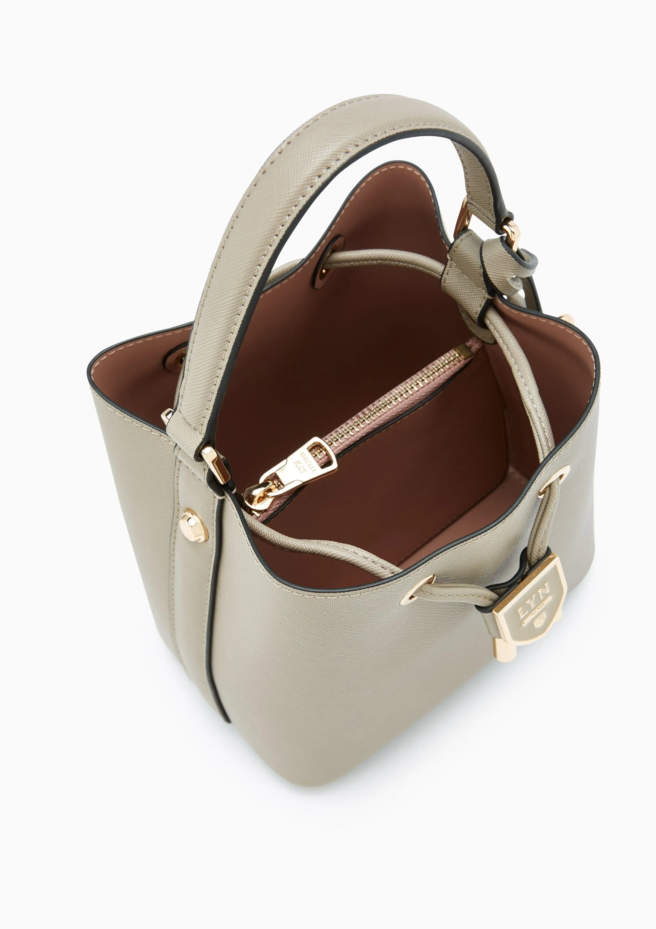 Carina Re-Edition Bucket Bag S Taupe