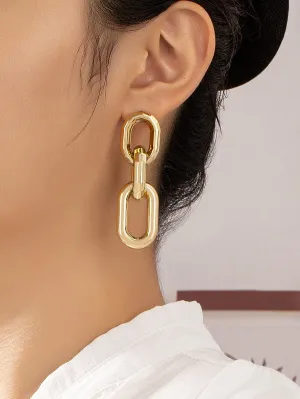 Chunky Link Earrings