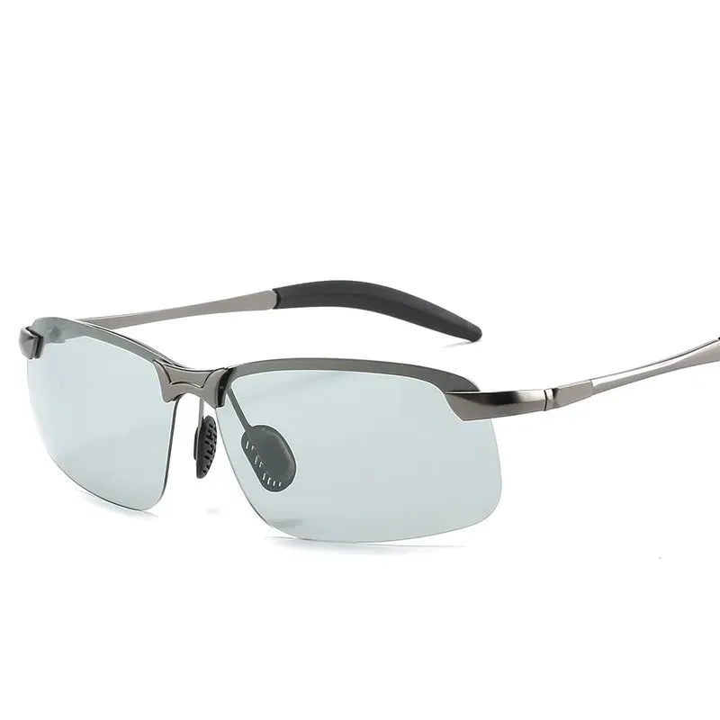 Color-Changing Outdoor Cycling Sunglasses Day&Night Vision Polarized Sunglasses Men's Driving Sunglasses Outdoor Accessories
