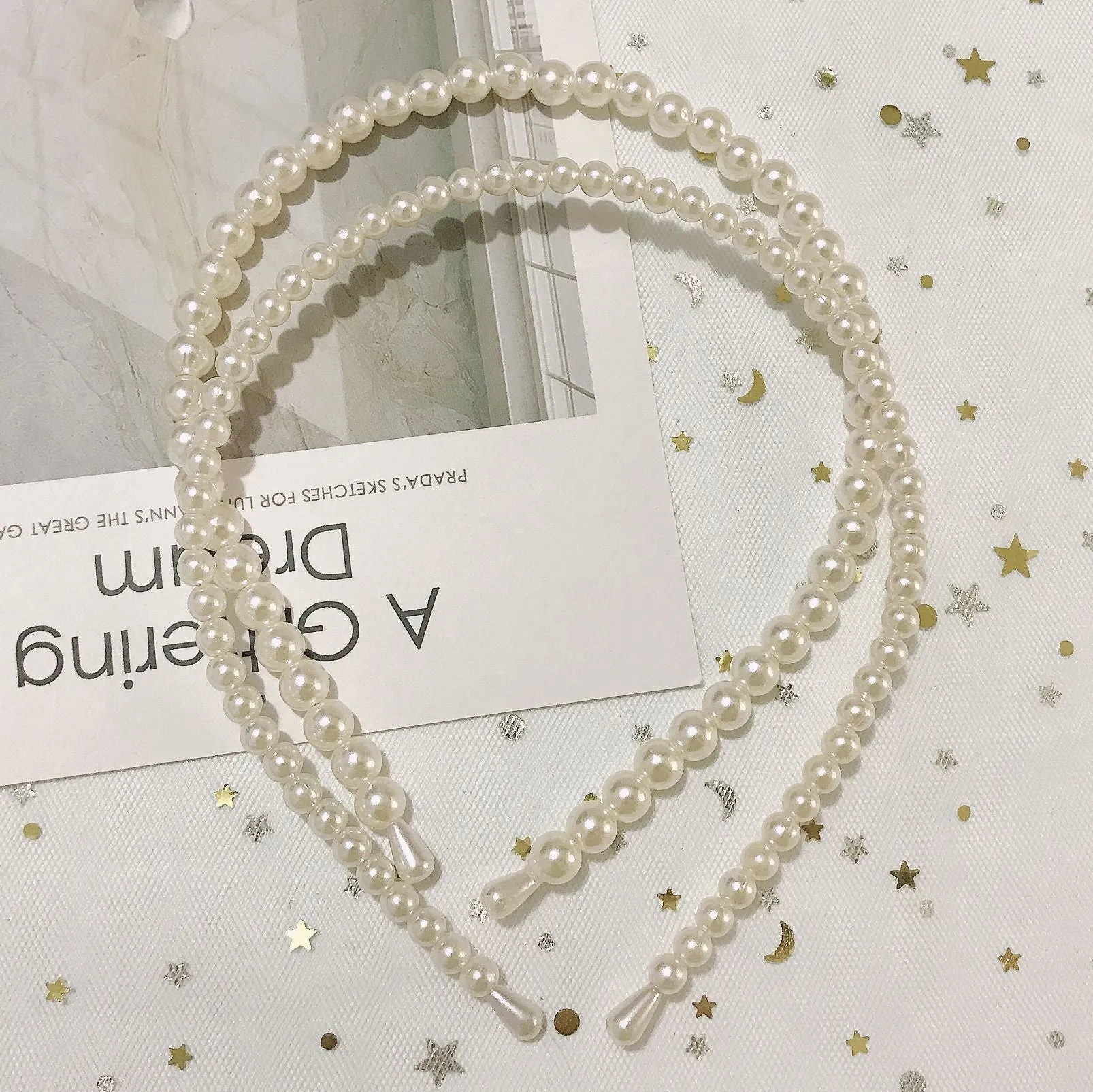 deanwangkt Hairbands New Luxury Big Pearl Bezel Women Girls Bow Sunflower Female Hair Hoops Hair Accessories Fashion Jewelry Headband