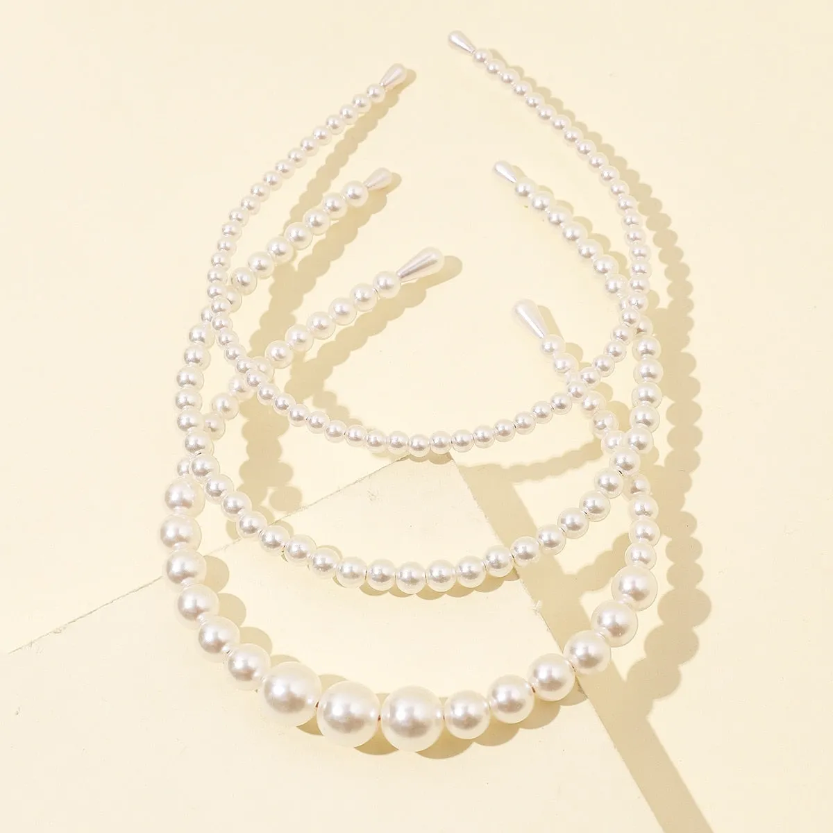 deanwangkt Hairbands New Luxury Big Pearl Bezel Women Girls Bow Sunflower Female Hair Hoops Hair Accessories Fashion Jewelry Headband