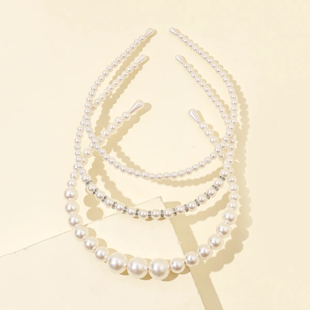 deanwangkt Hairbands New Luxury Big Pearl Bezel Women Girls Bow Sunflower Female Hair Hoops Hair Accessories Fashion Jewelry Headband