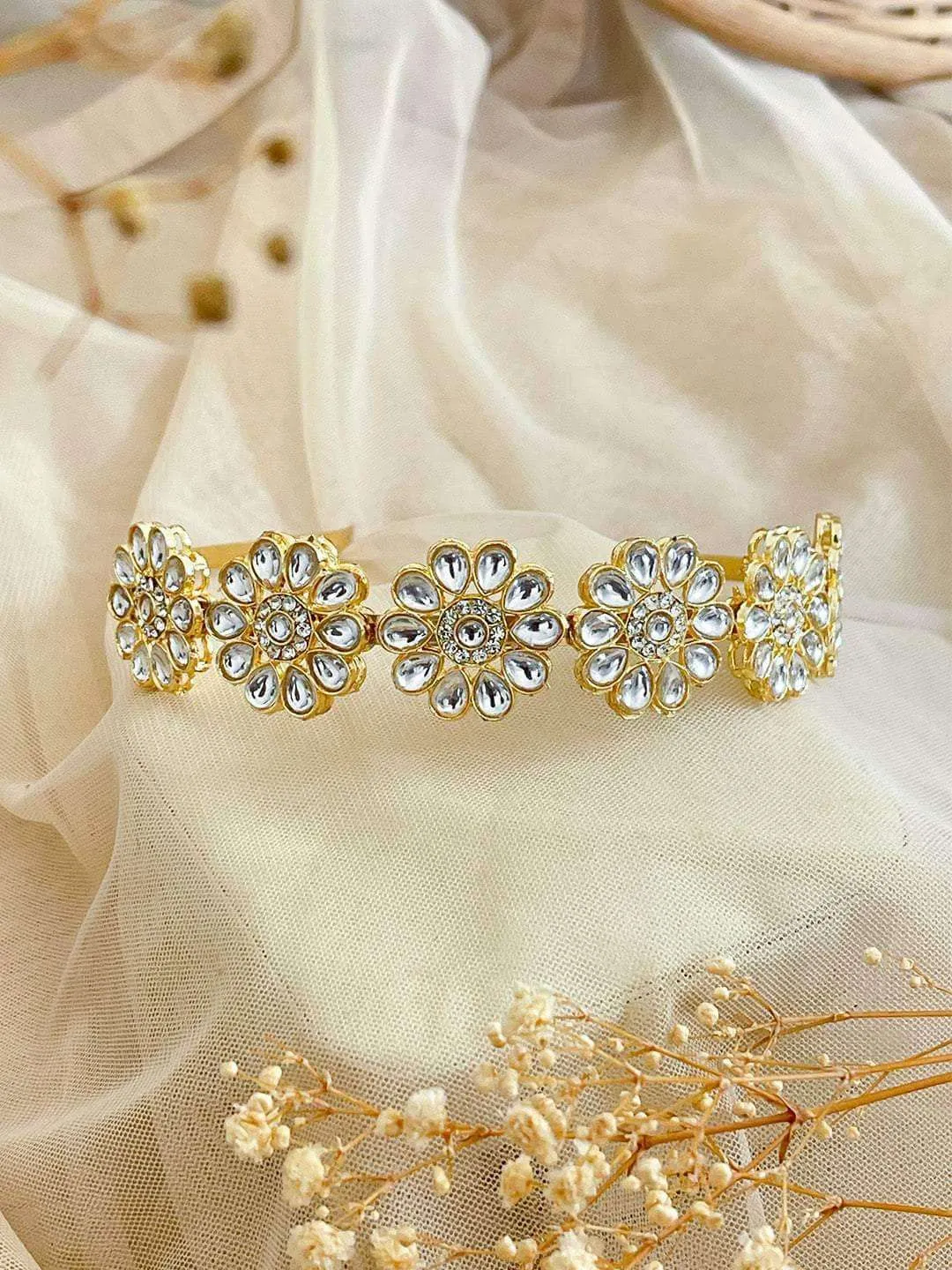 Designer Kundan Studded Hairband