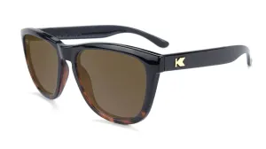 Glossy Black and Tortoise Shell Fade / Amber Premiums