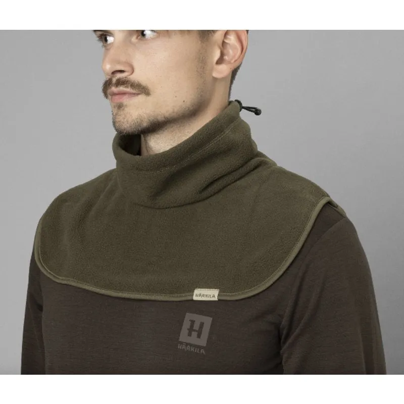 Harkila Trygve Fleece Neck Gaiter - Willow Green