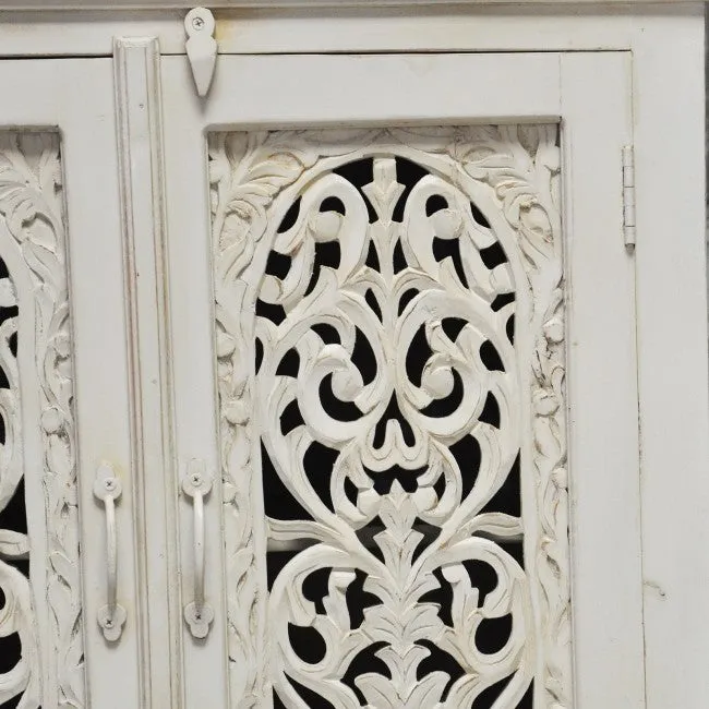 JALI Hand Carved solid wood Sideboard