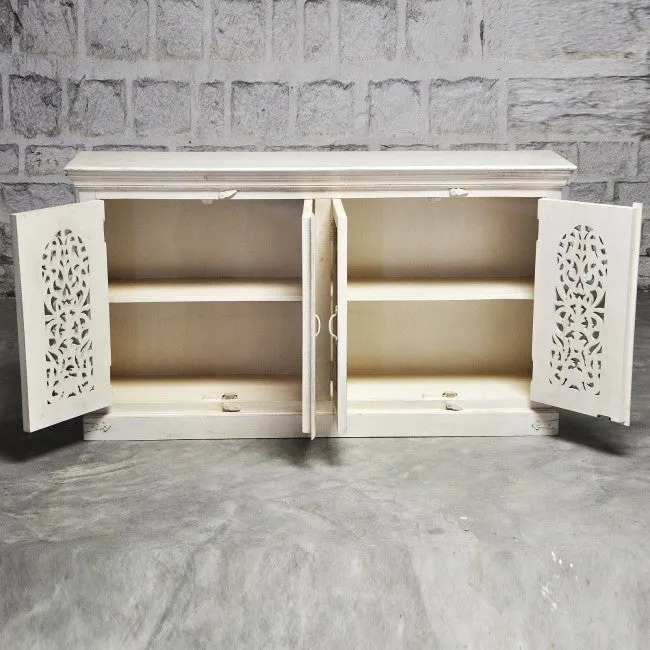 JALI Hand Carved solid wood Sideboard