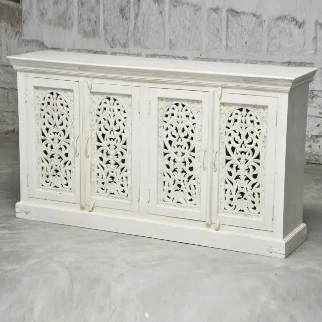 JALI Hand Carved solid wood Sideboard
