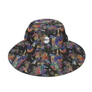 Jester Bucket Hat - Fashionista Sun Hat