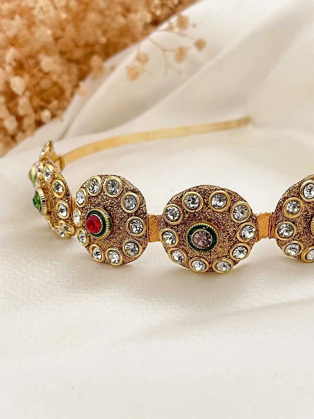 Kundan Ethnic Hair Band