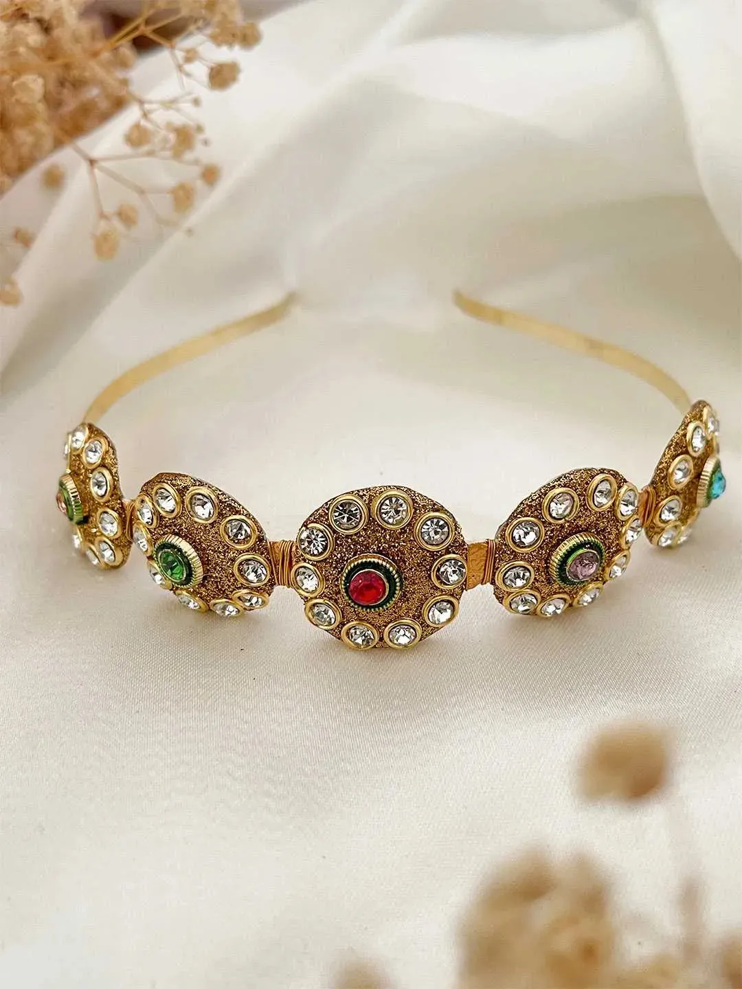 Kundan Ethnic Hair Band
