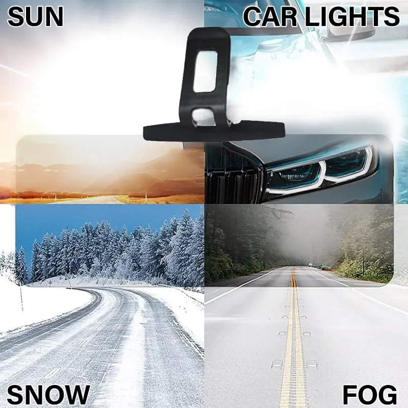 LAST DAY SALE 75% OFFAnti-Glare Driving Visor for Sun Glare & Snow Blindness