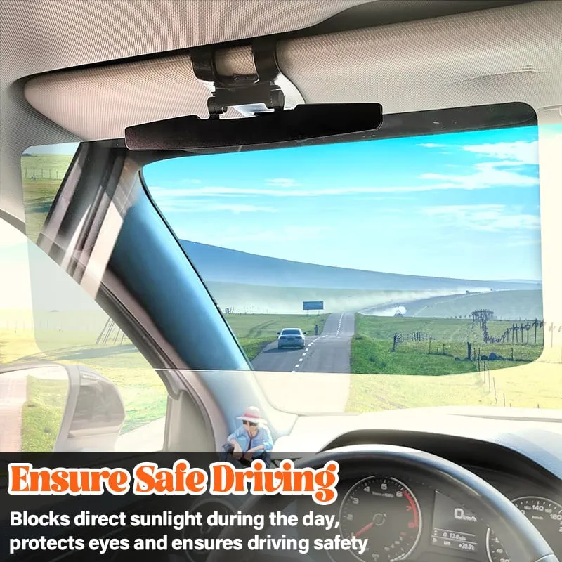 LAST DAY SALE 75% OFFAnti-Glare Driving Visor for Sun Glare & Snow Blindness
