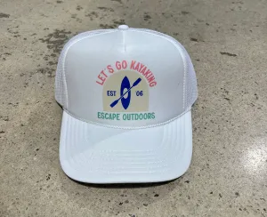 Let's Go Kayaking Trucker Hat
