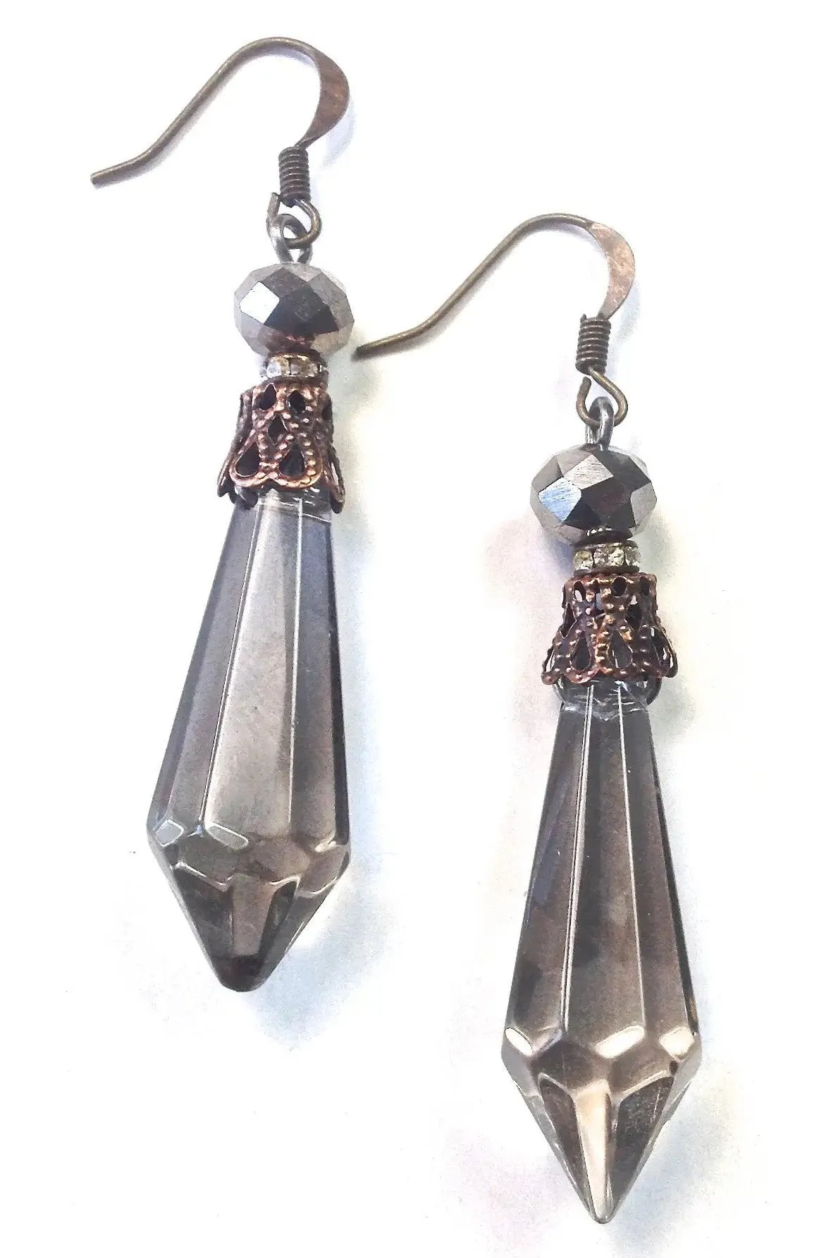 Lost And Found Crystal Point Drop Earring