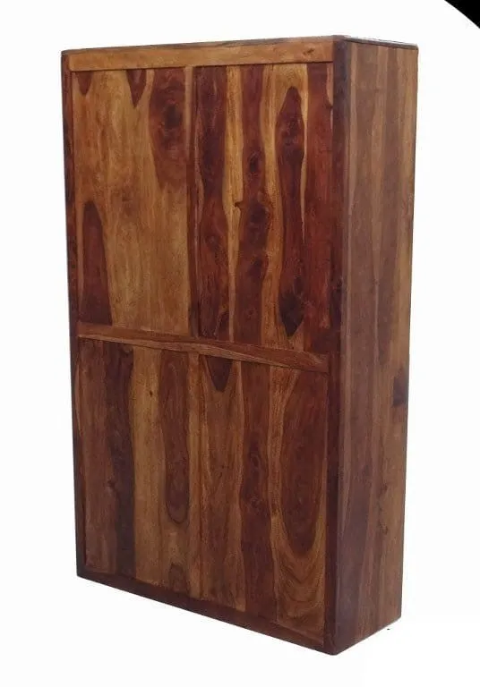 MADE TO ORDER Avalon Solid Wood Display Large Cabinet Honey