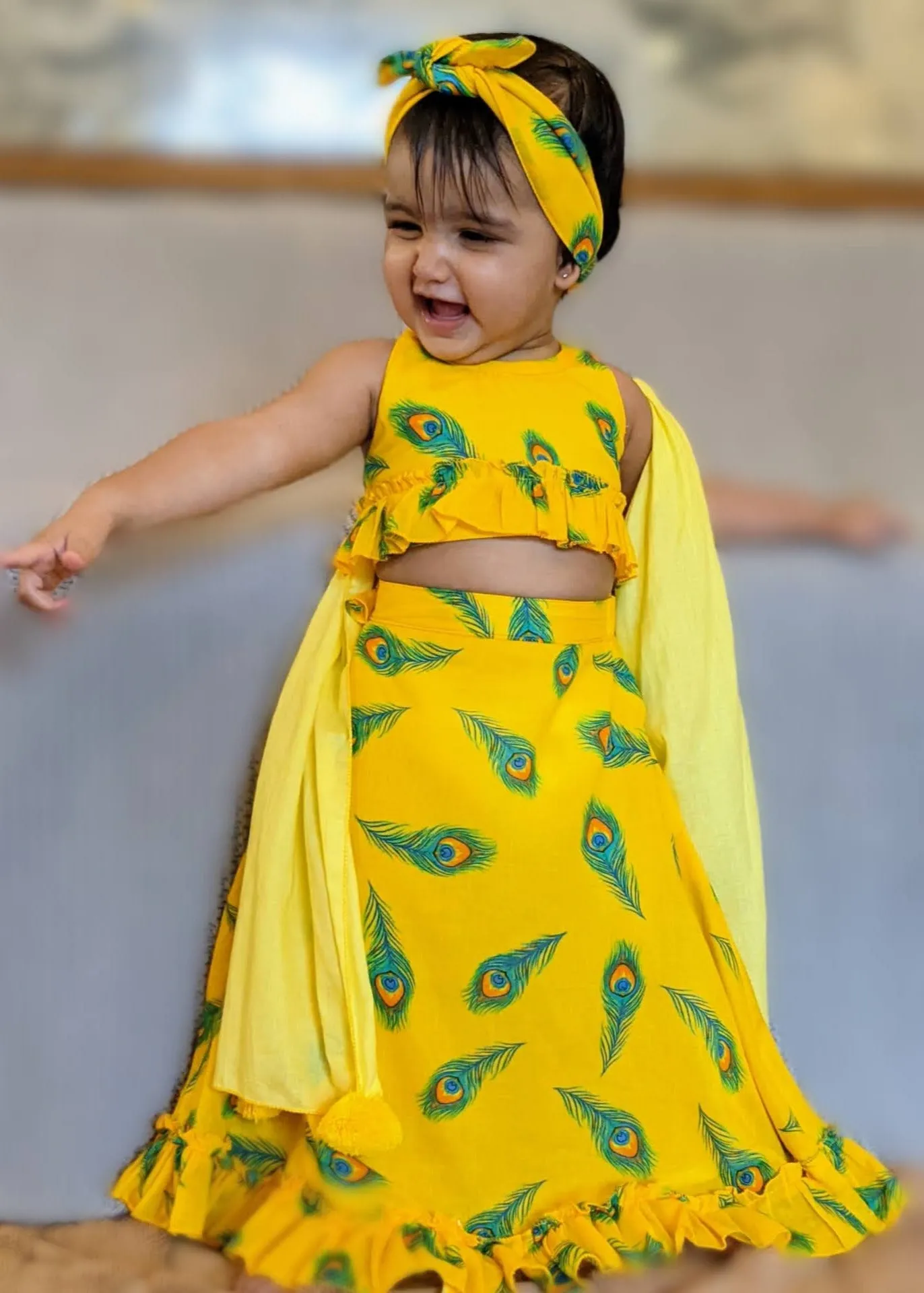 Malmal Lehenga Set | Mor Pankh