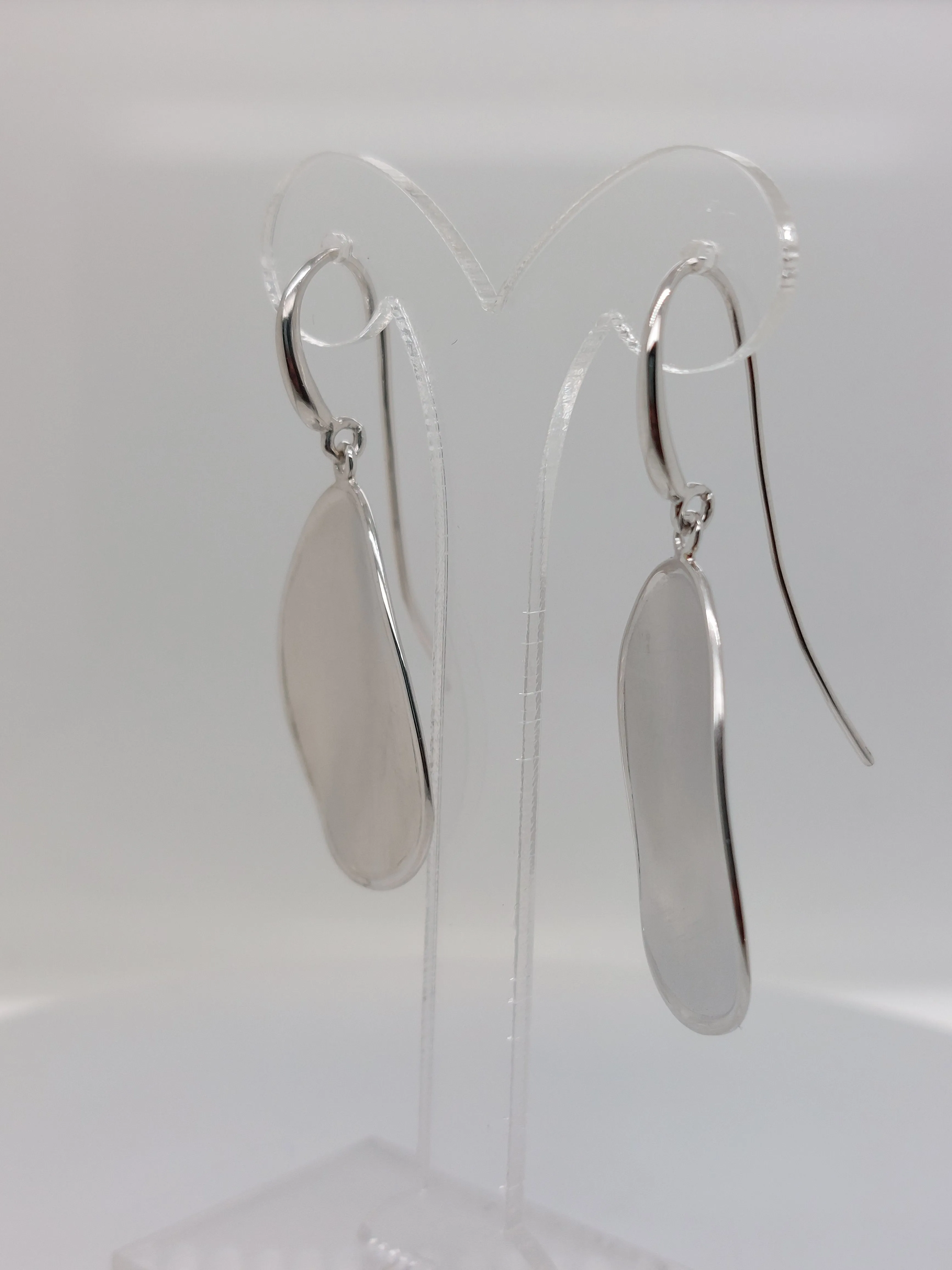 Matte Pear Shaped Earrings