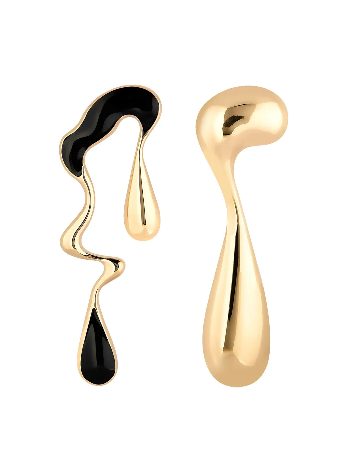 Melting Mismatched Earrings