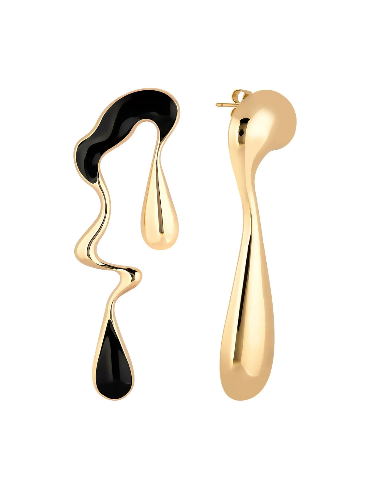 Melting Mismatched Earrings