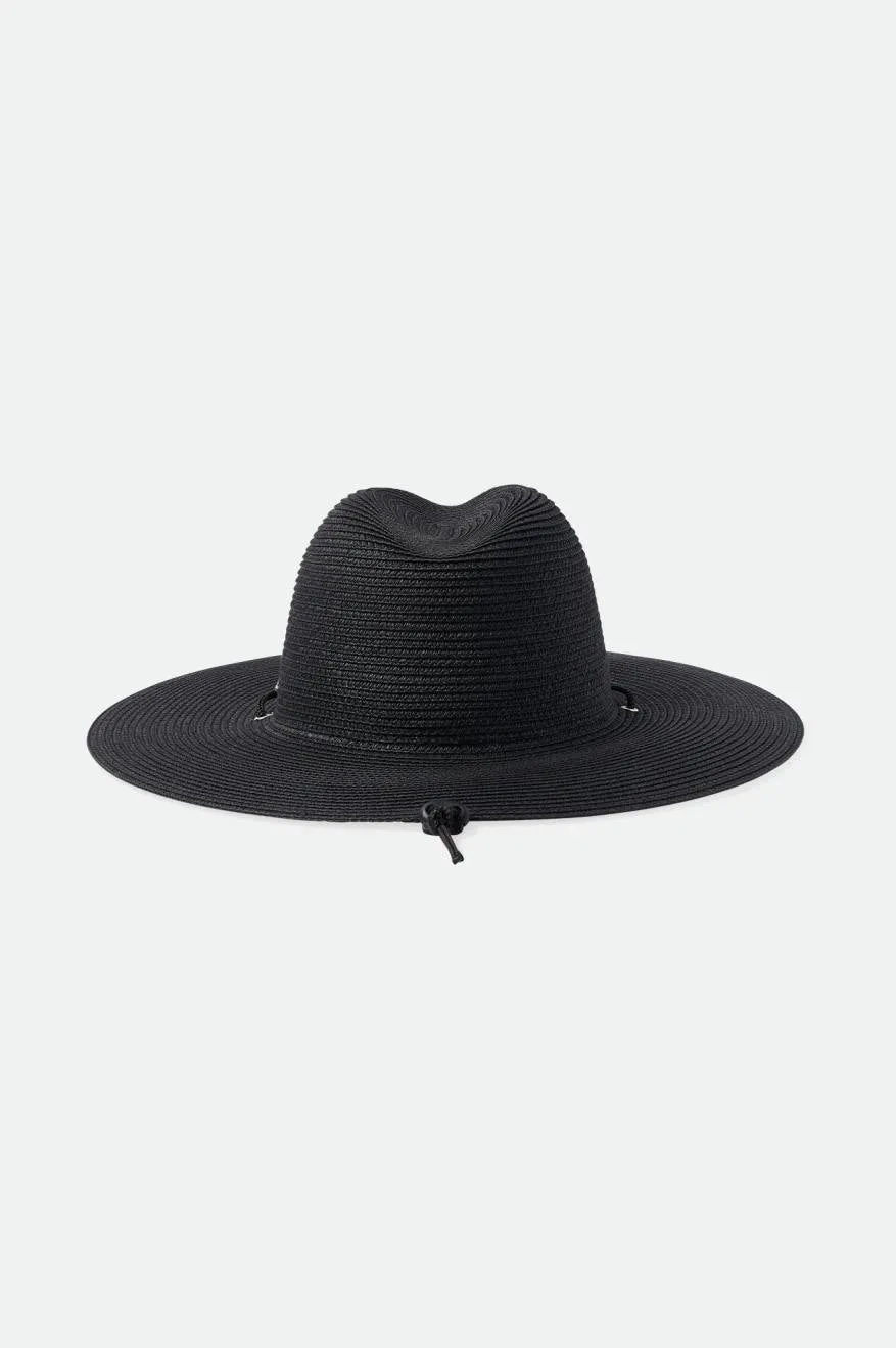 Mitch Packable Sun Hat - Black