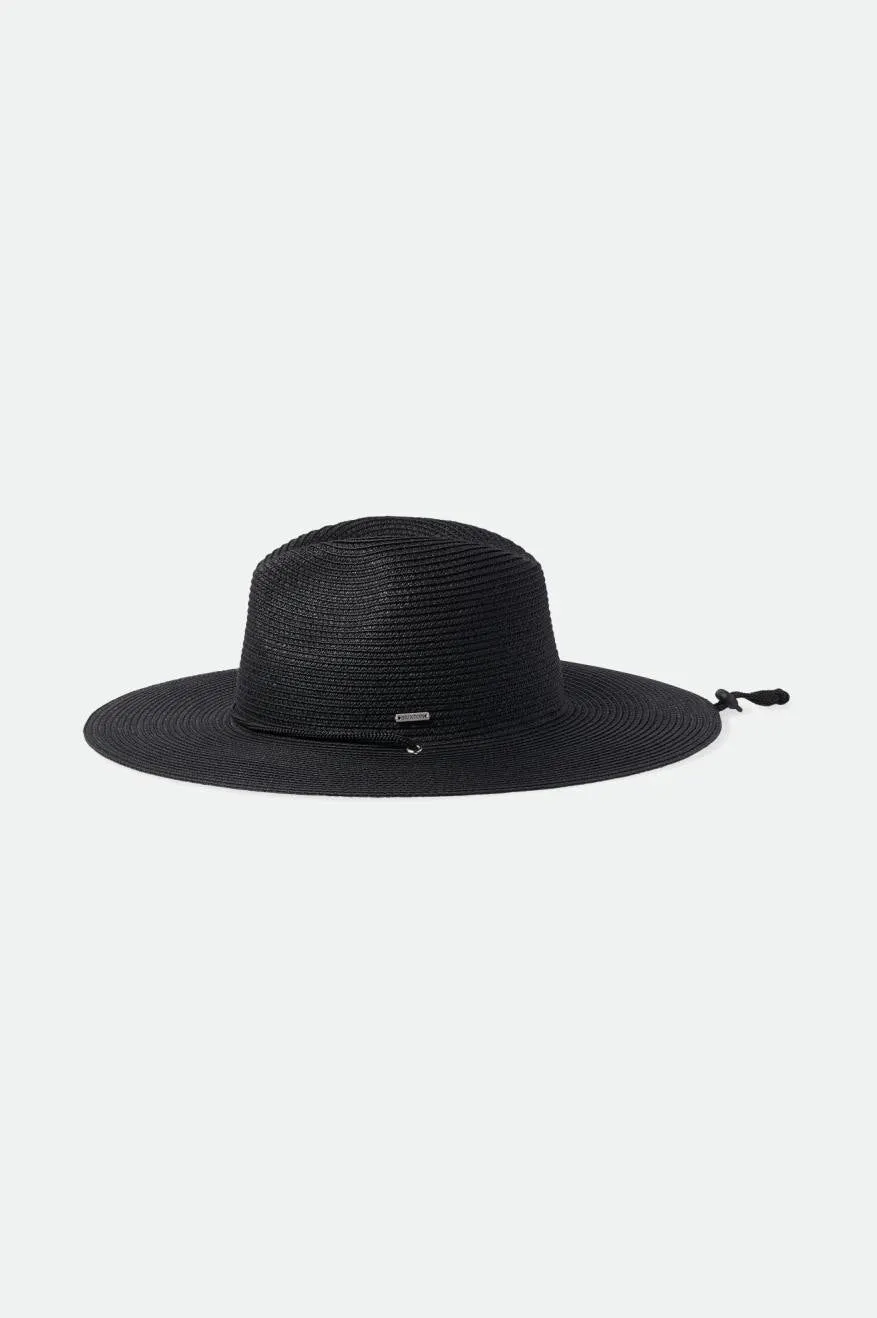 Mitch Packable Sun Hat - Black