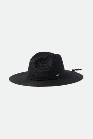 Mitch Packable Sun Hat - Black