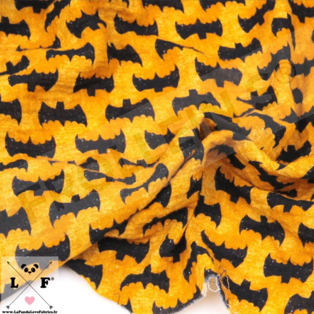 Organic Double Gauze - Bat